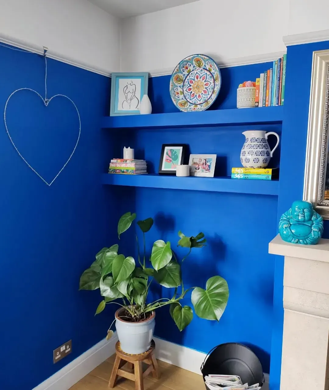 Dulux Cobalt Embrace living room color review