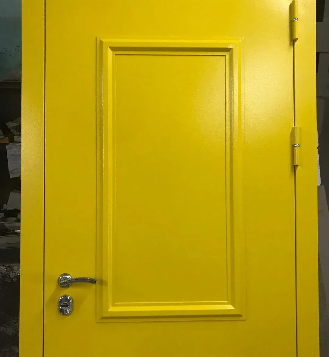 RAL 1021 front door paint