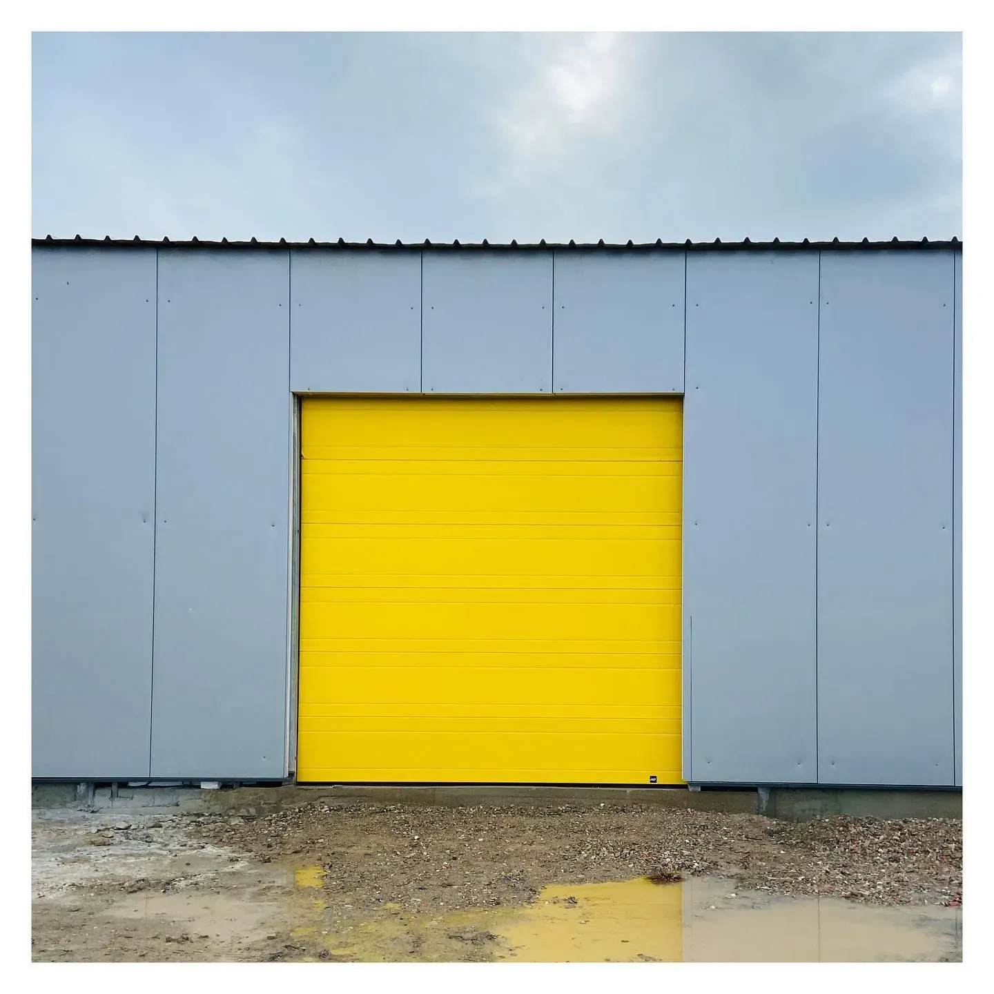 RAL 1021 garage door paint review