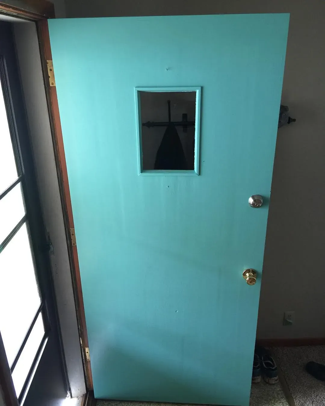 SW Cooled Blue front door paint