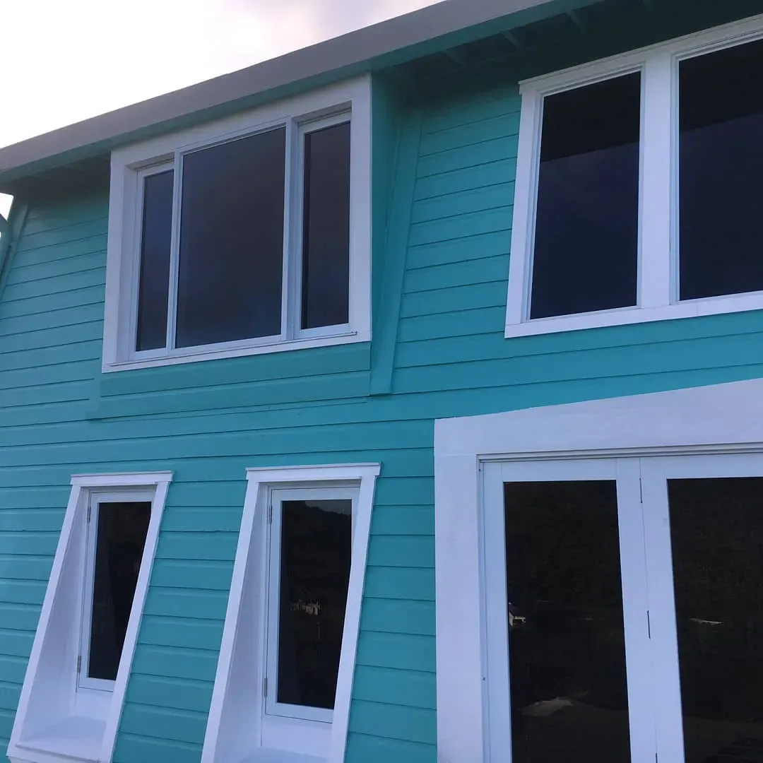 SW Cooled Blue exterior paint