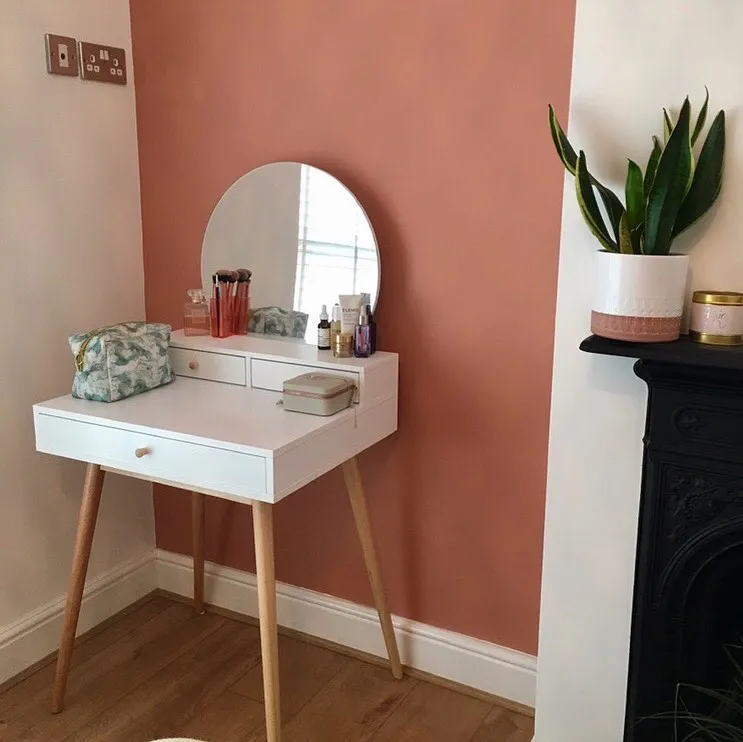 Dulux Copper Blush paint review interior