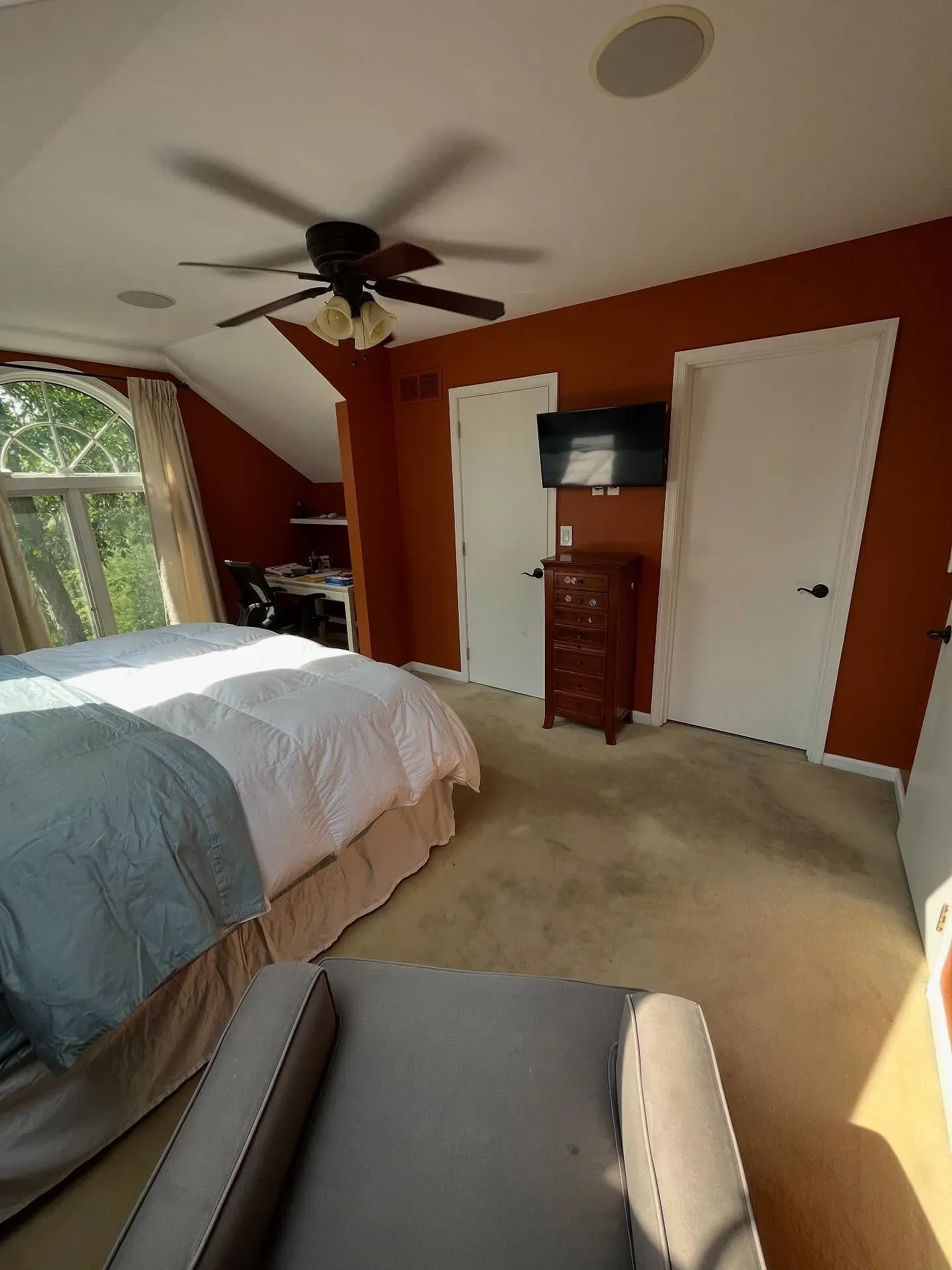 SW Copper Mountain bedroom color review