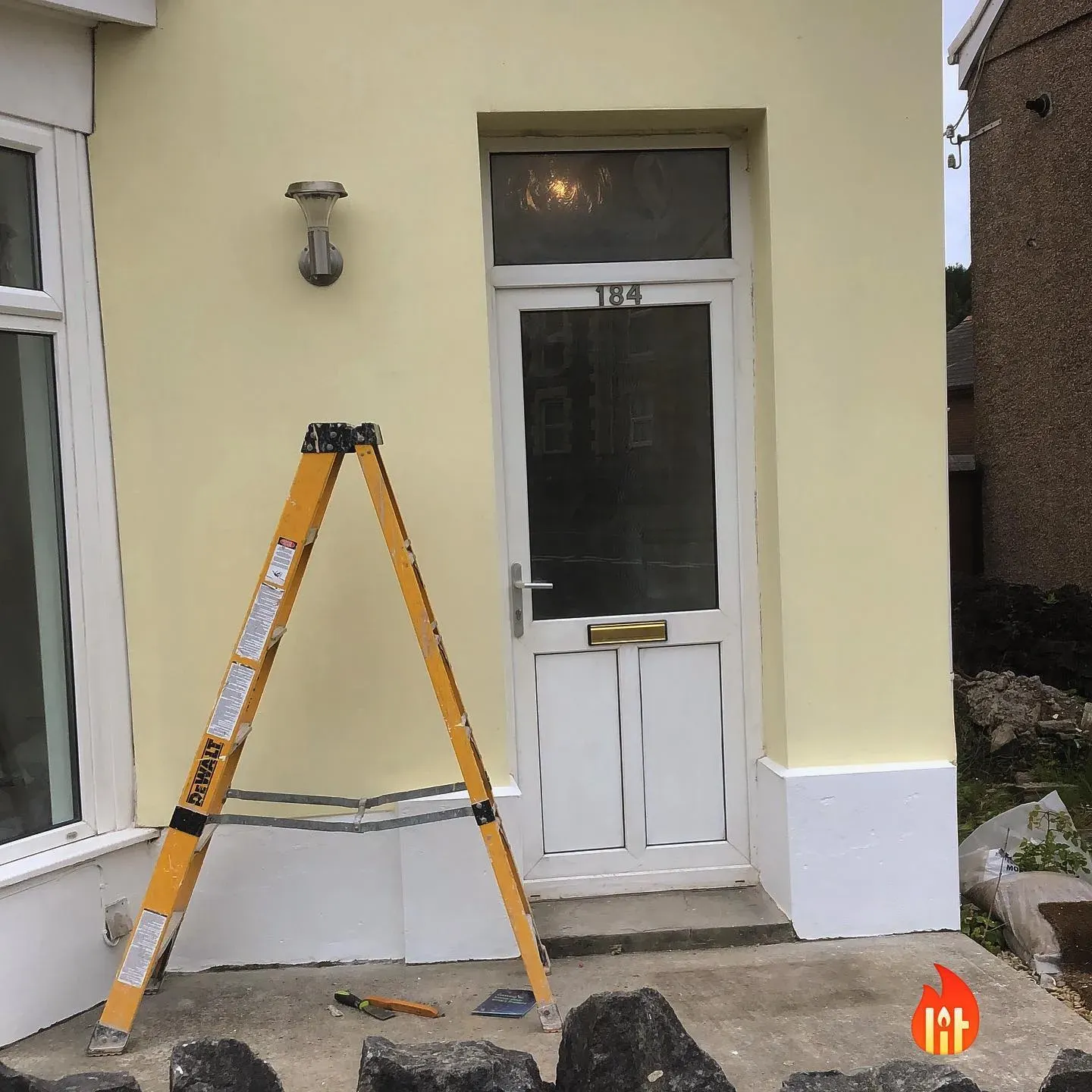 Dulux County Cream house exterior paint