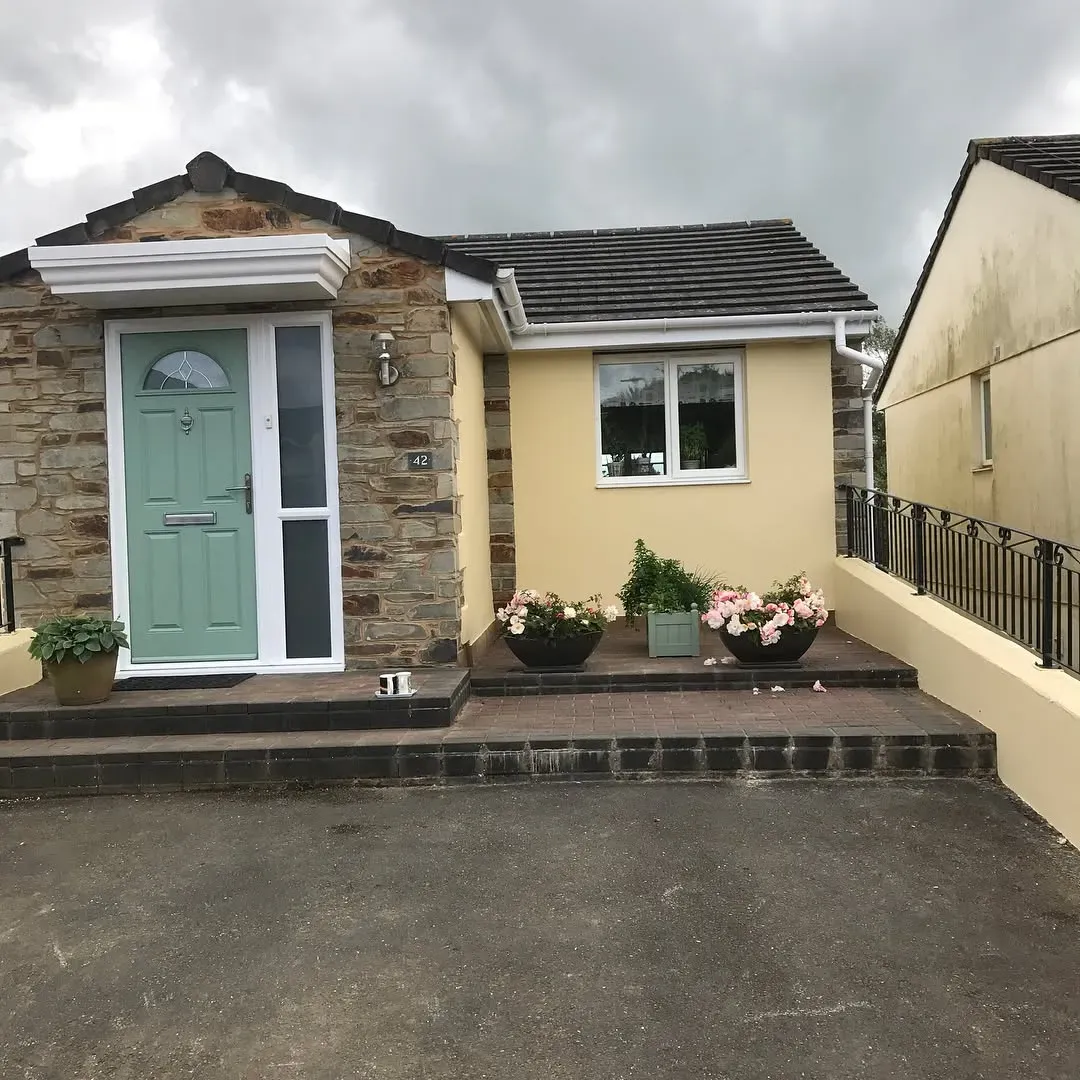 Dulux County Cream house exterior 