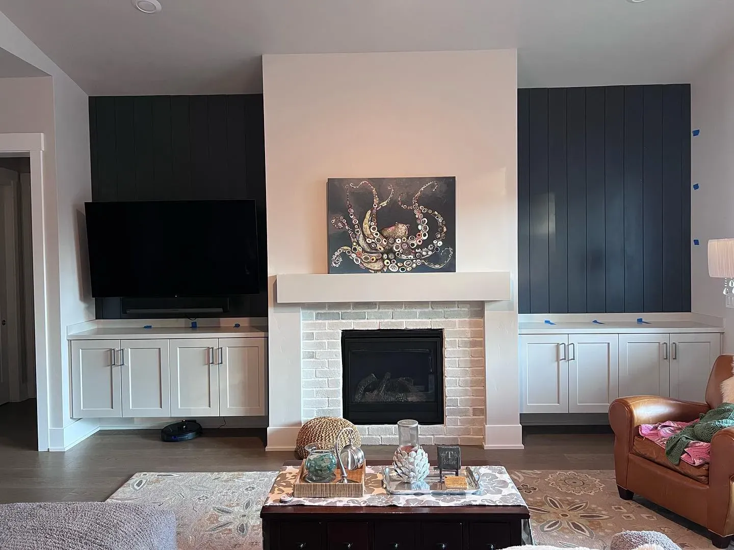 SW Cyberspace living room accent wall