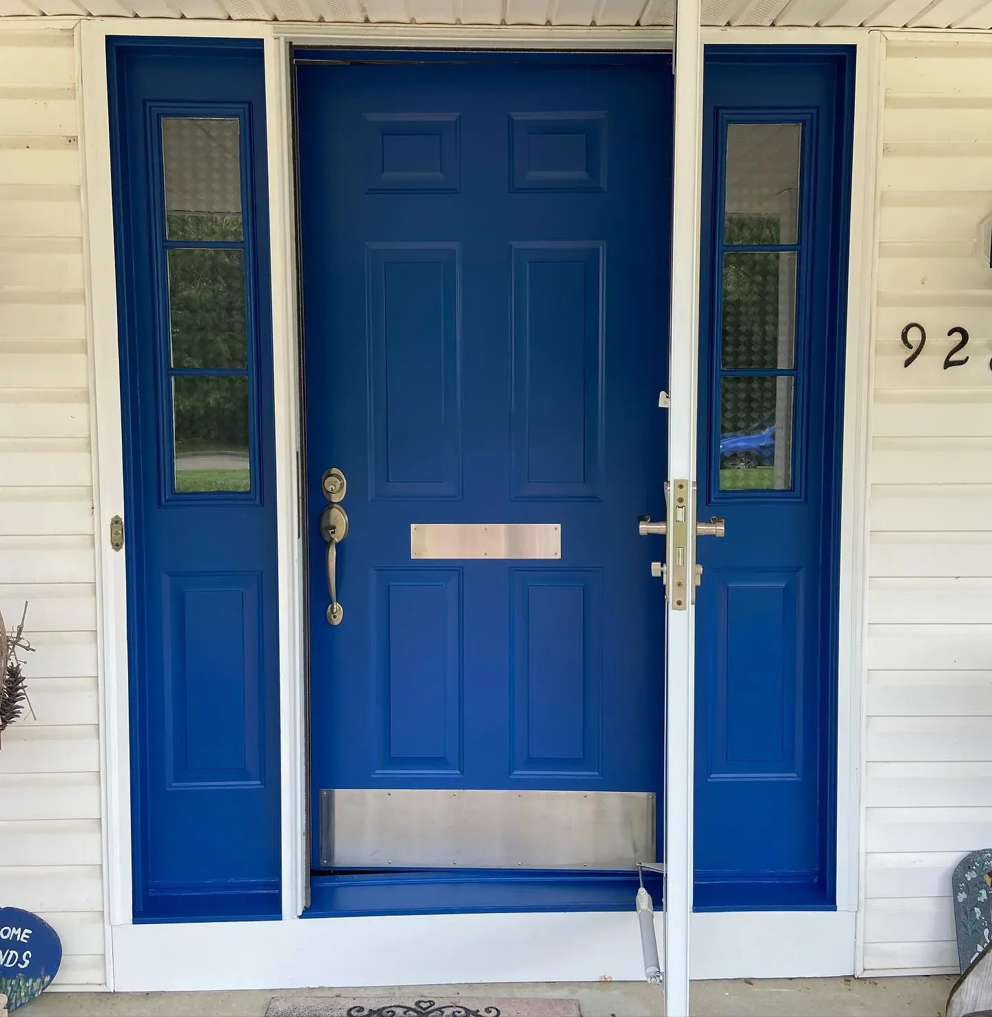 SW Dignity Blue front door review