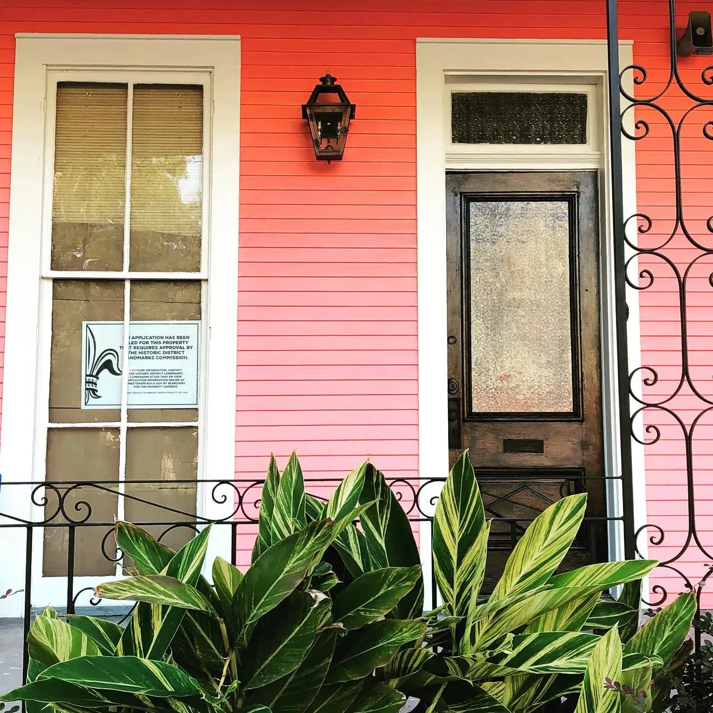 SW Dishy Coral exterior paint