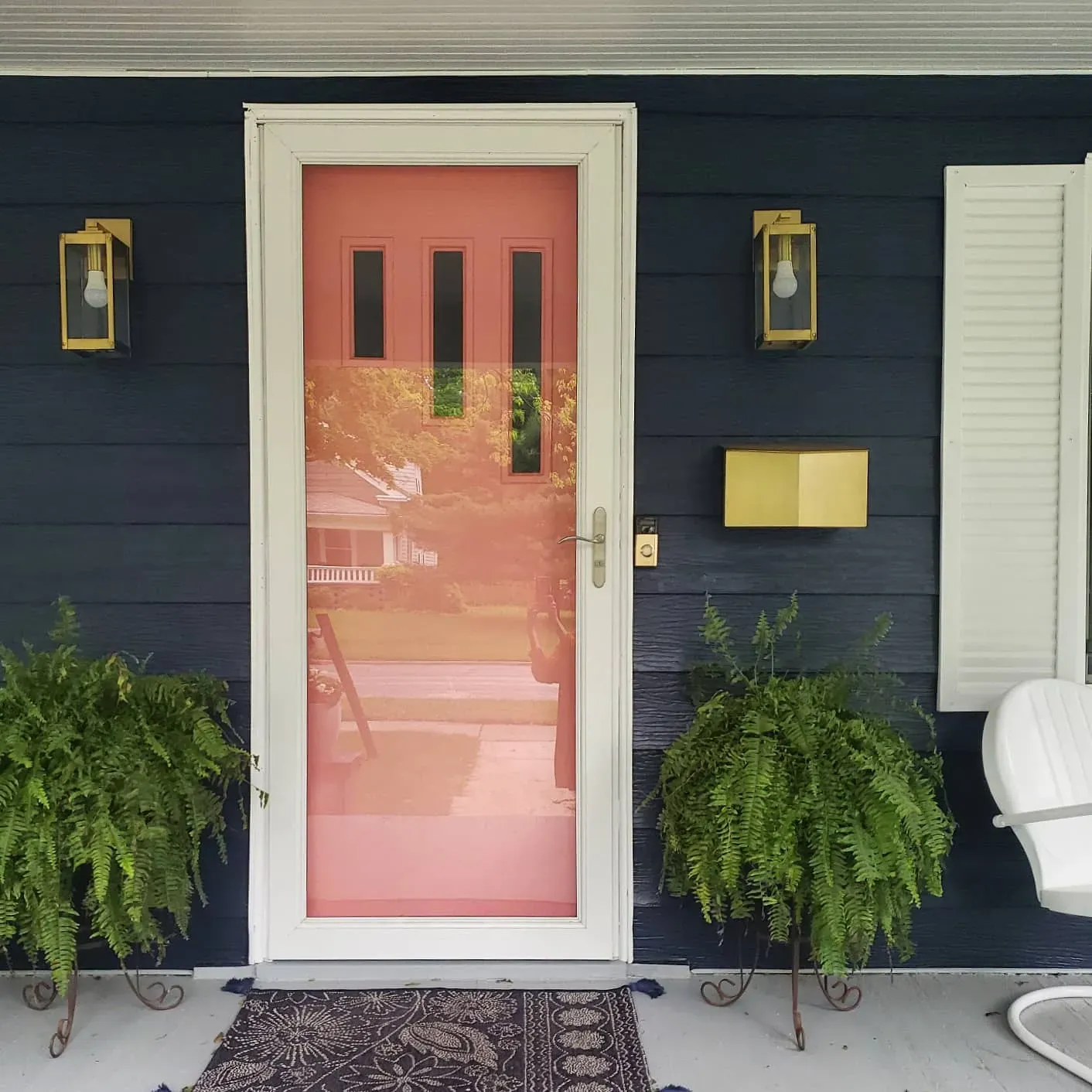 SW Dishy Coral front door review