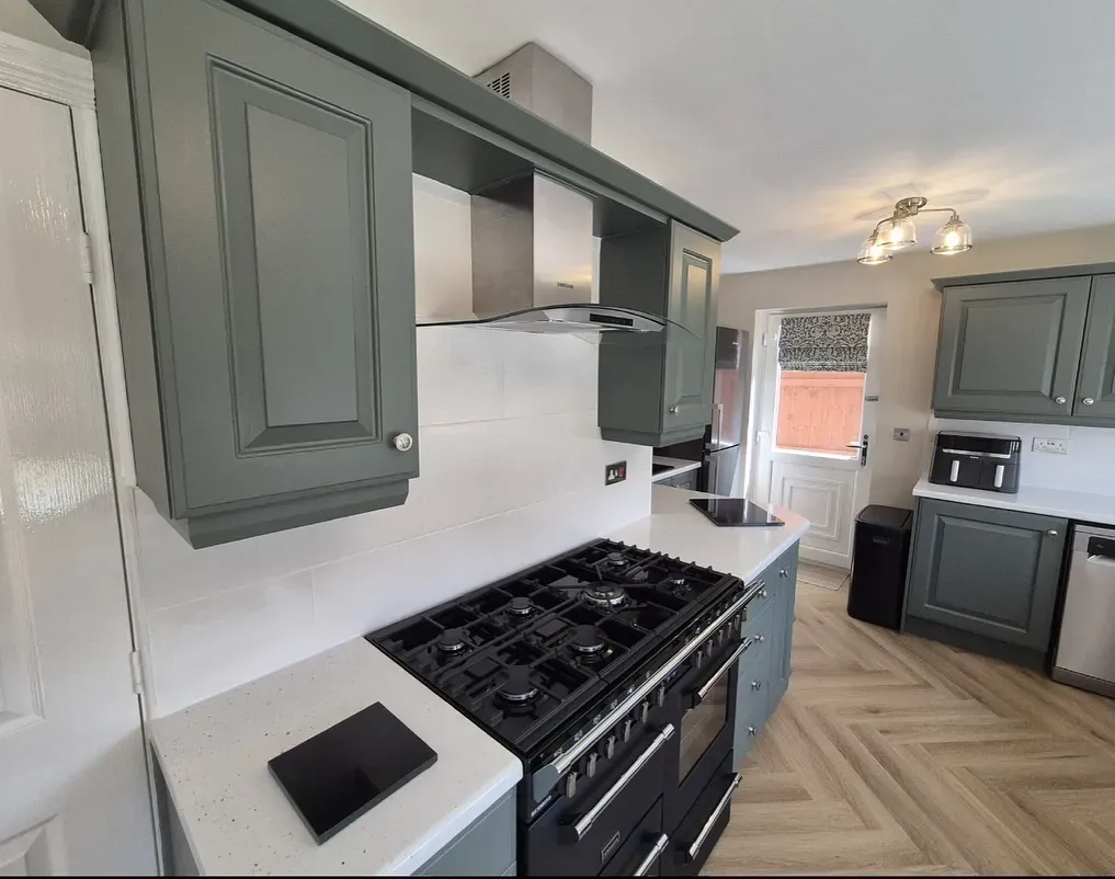 Farrow and Ball Douter kitchen cabinets color