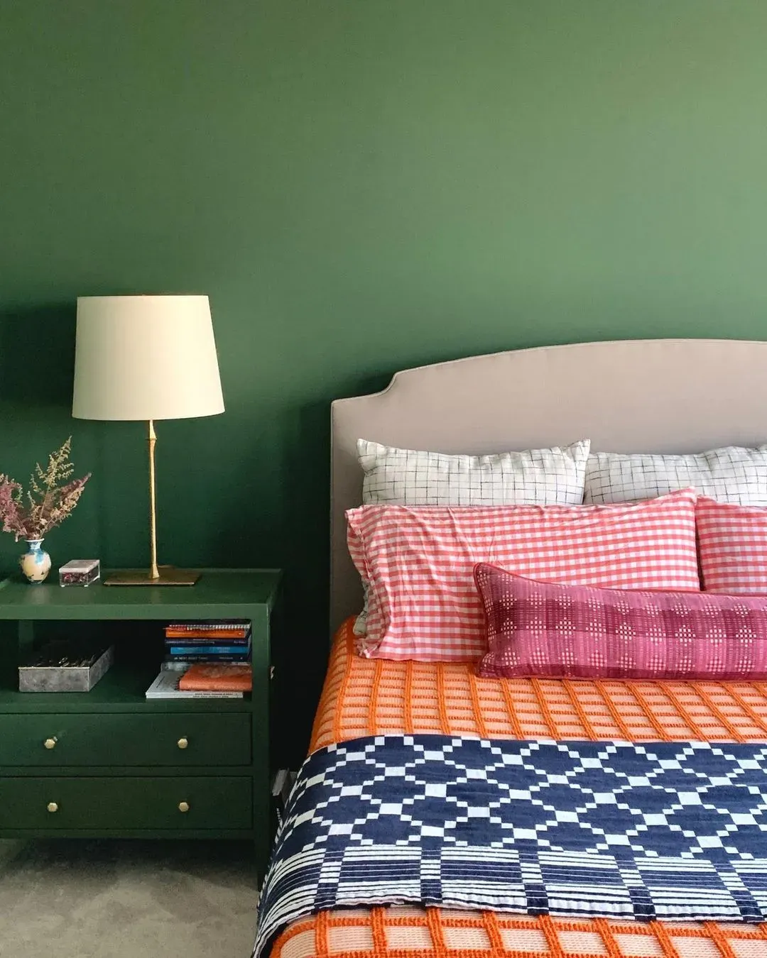 Duck Green bedroom paint
