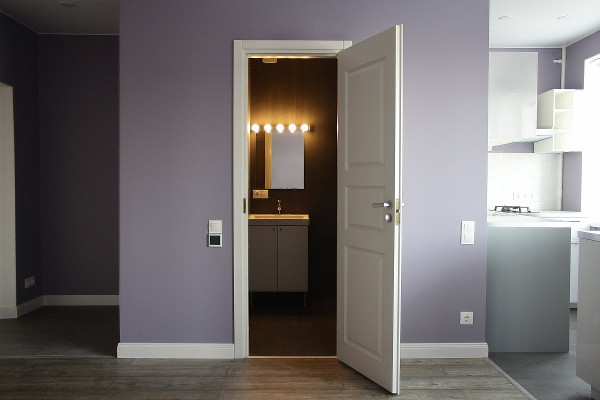 Interior with paint color Dulux Brooklyn Nights 3 10RB 36/082