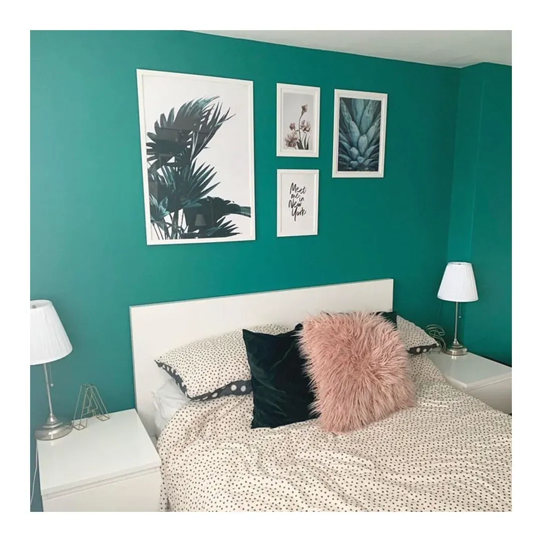 Dulux Emerald Glade bedroom color