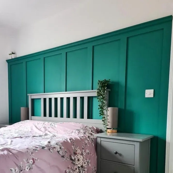 Emerald Glade bedroom panelling 