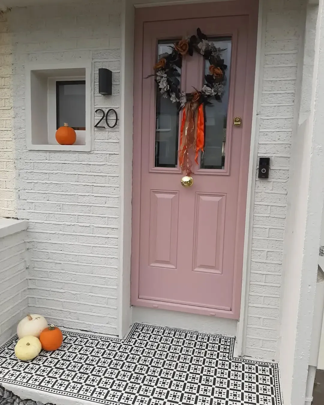 Cinder Rose modern front door review