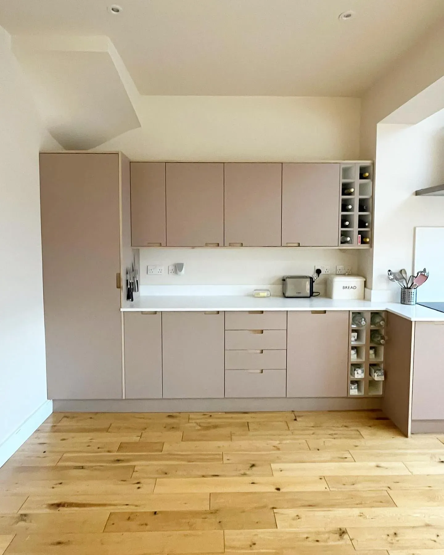 Farrow and Ball Dead Salmon kitchen cabinets review