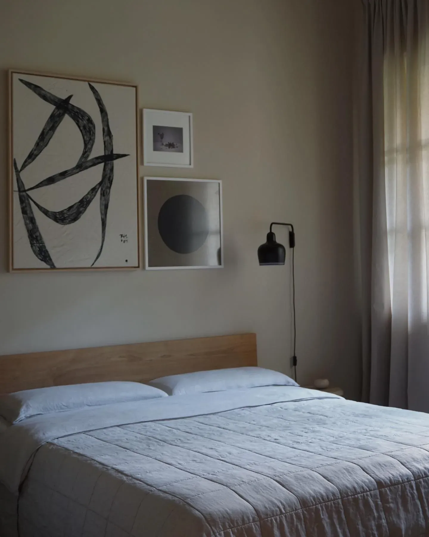 Farrow and Ball Joa's White scandinavian bedroom color review