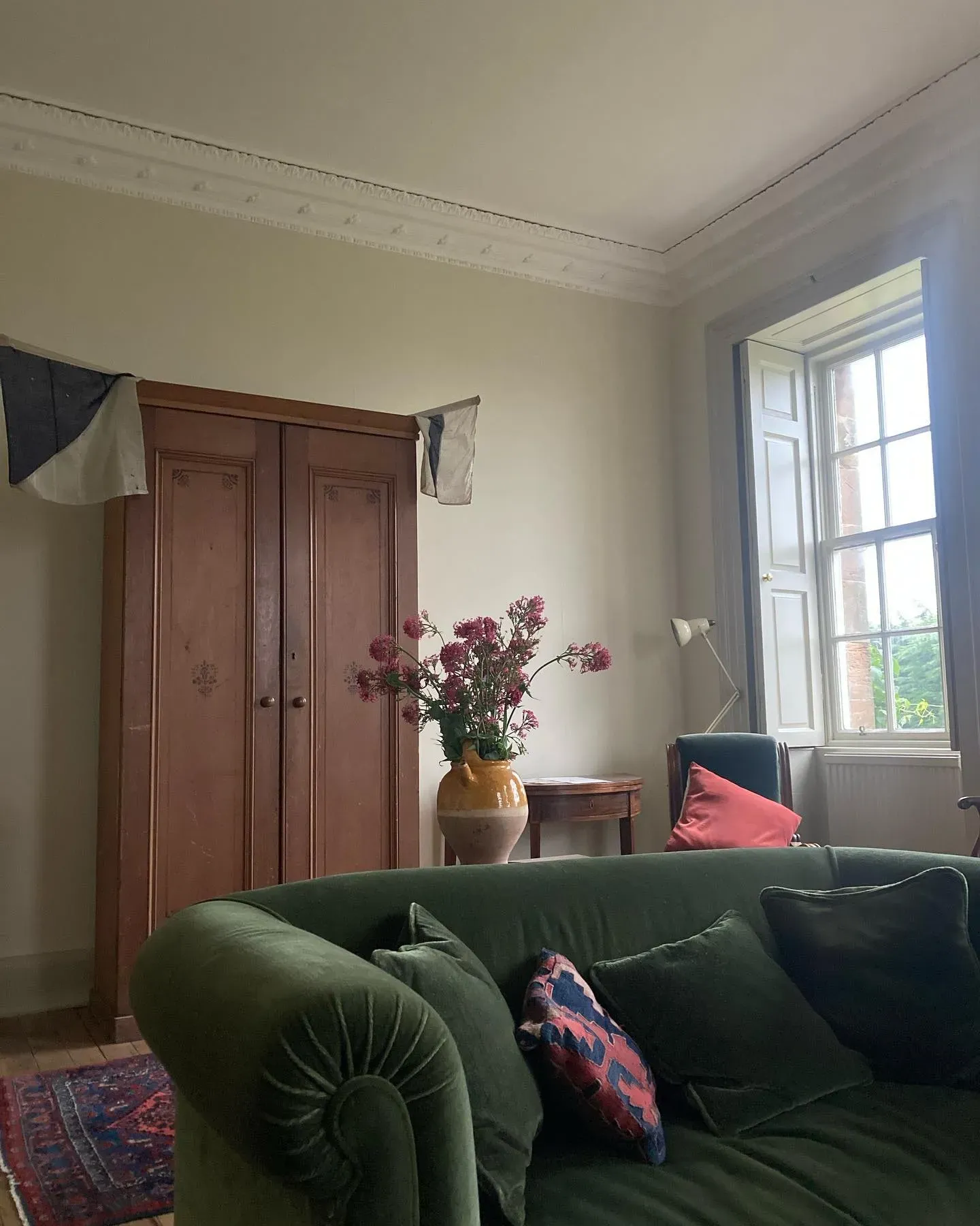 Farrow and Ball Lime White living room color review