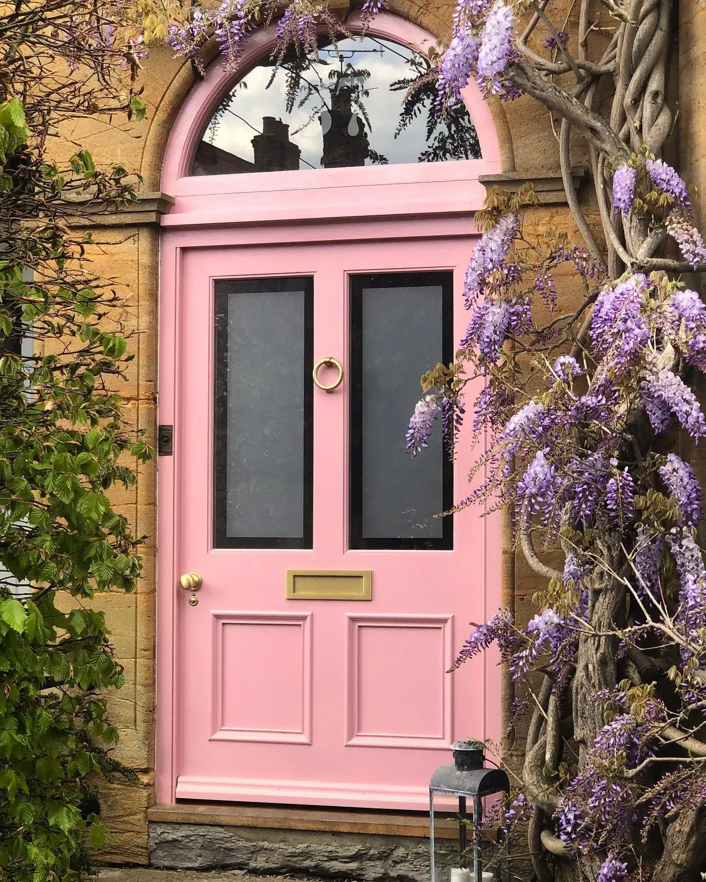 Farrow and Ball Nancy's Blushes front door color review