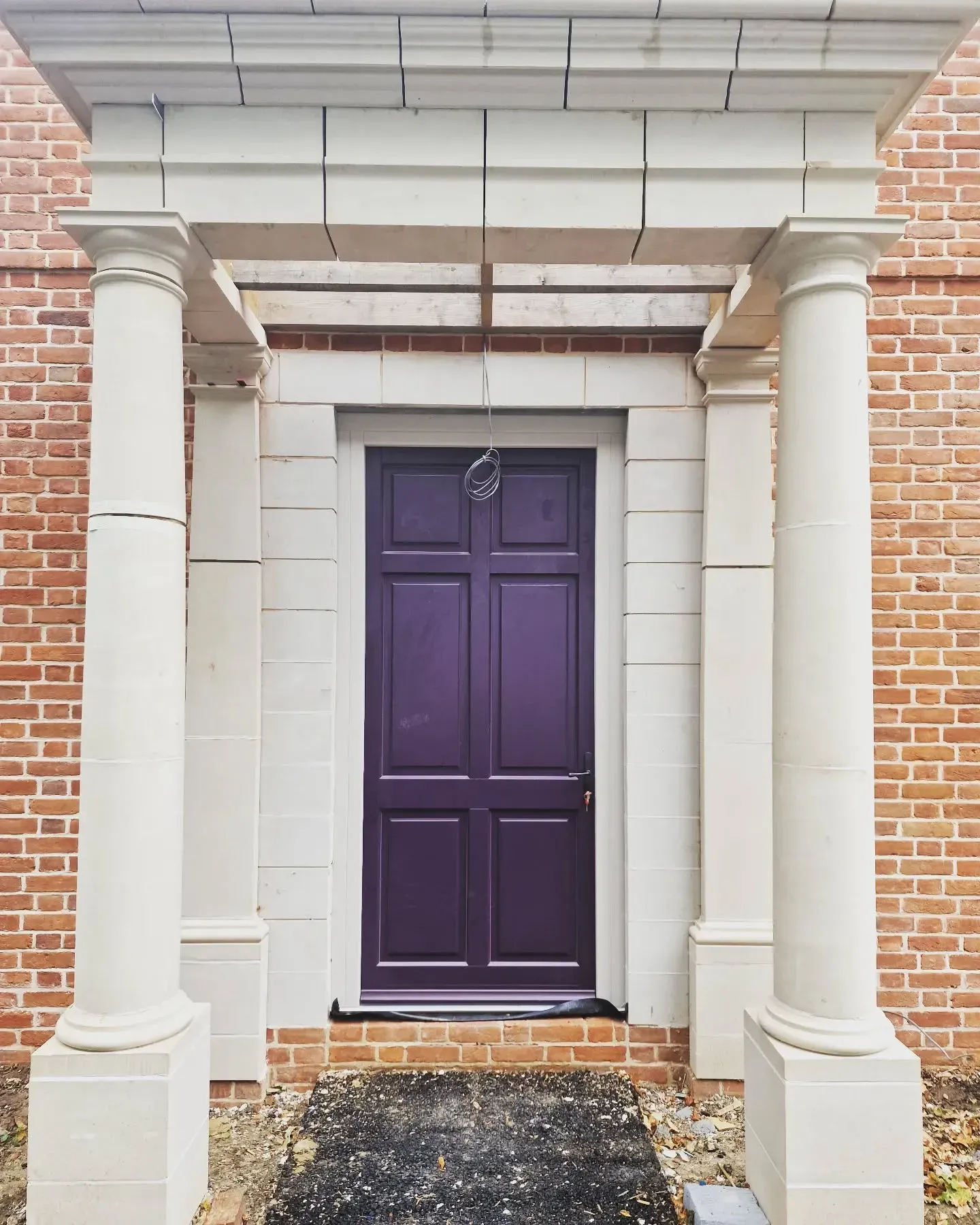 Farrow and Ball Pelt front door color