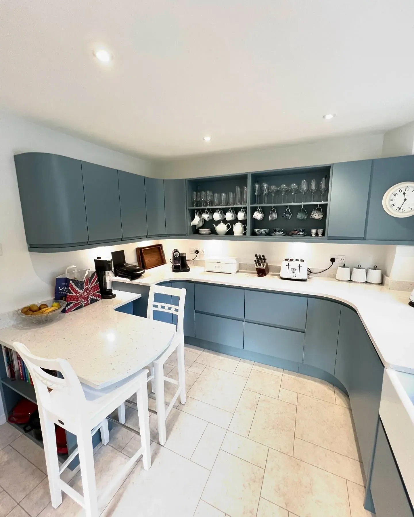 Selvedge kitchen cabinets paint review