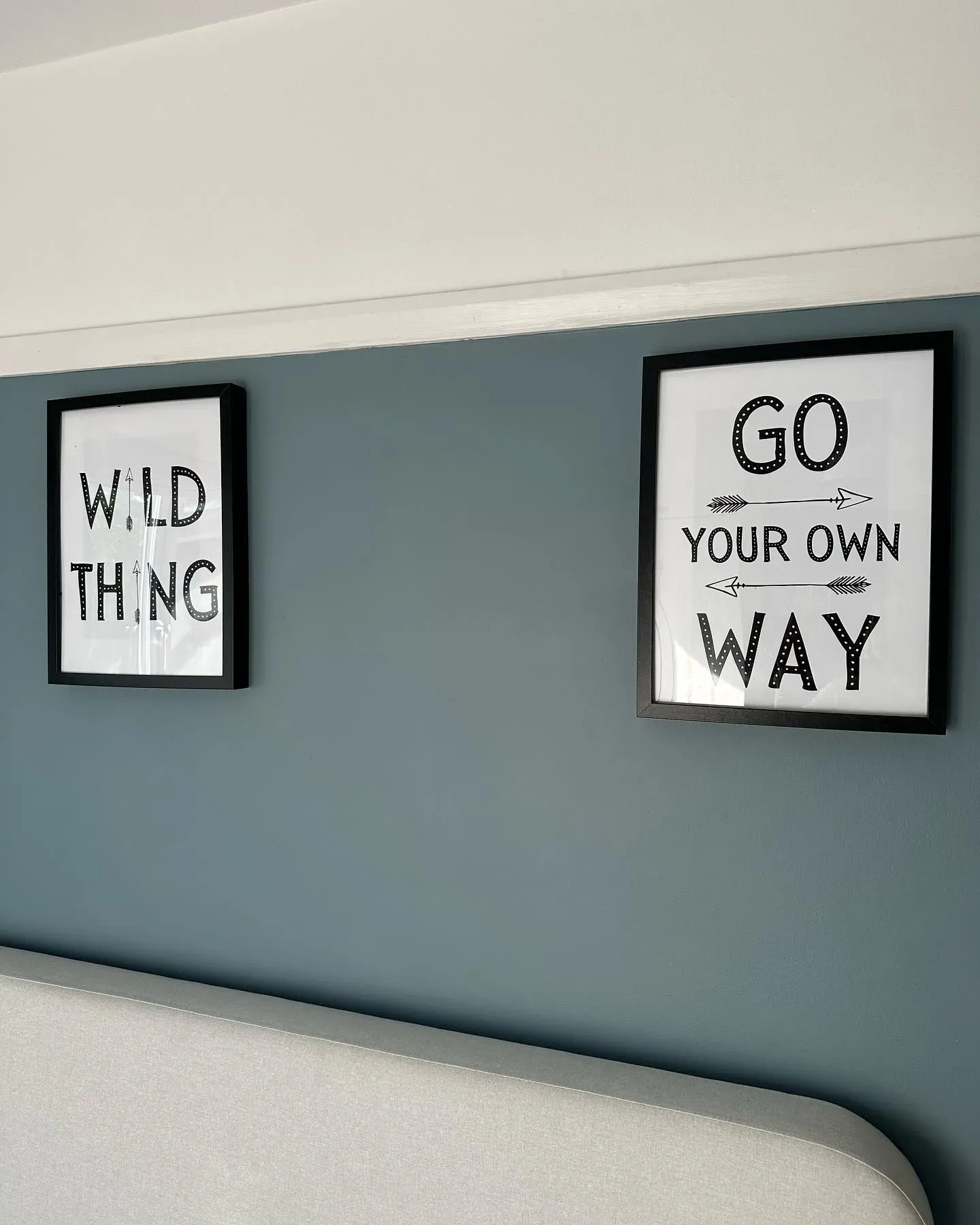 Farrow and Ball Selvedge bedroom inspo