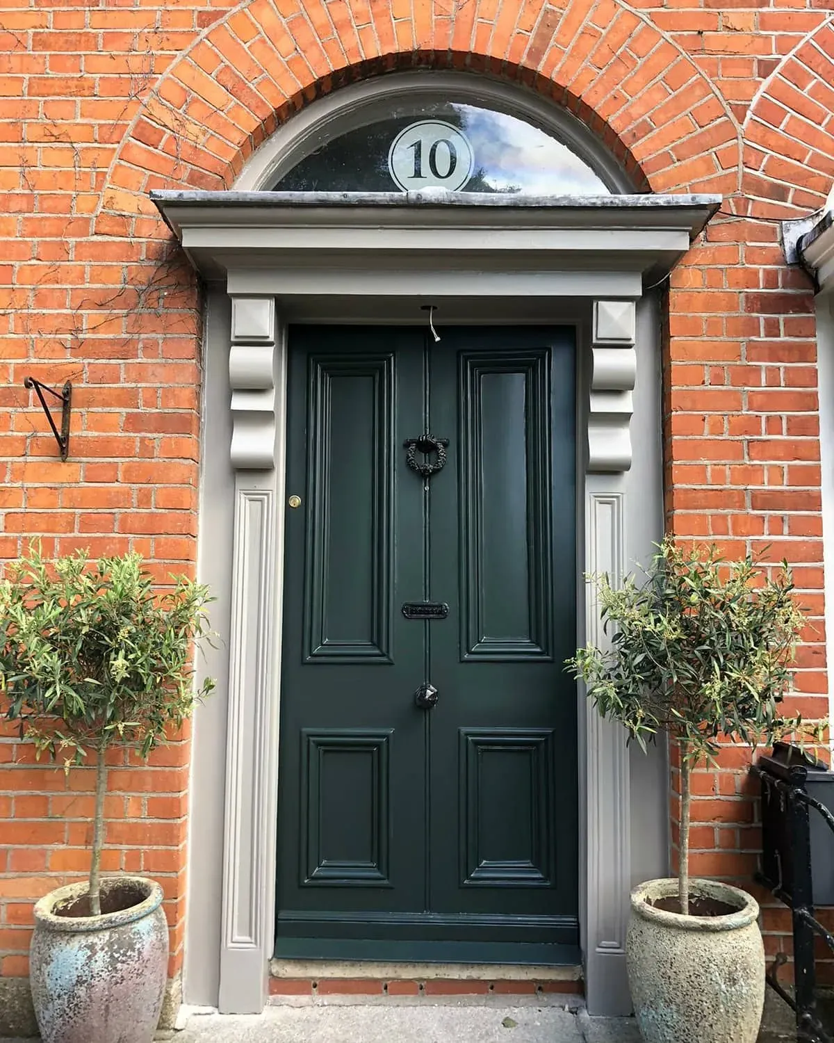 Studio Green front door color