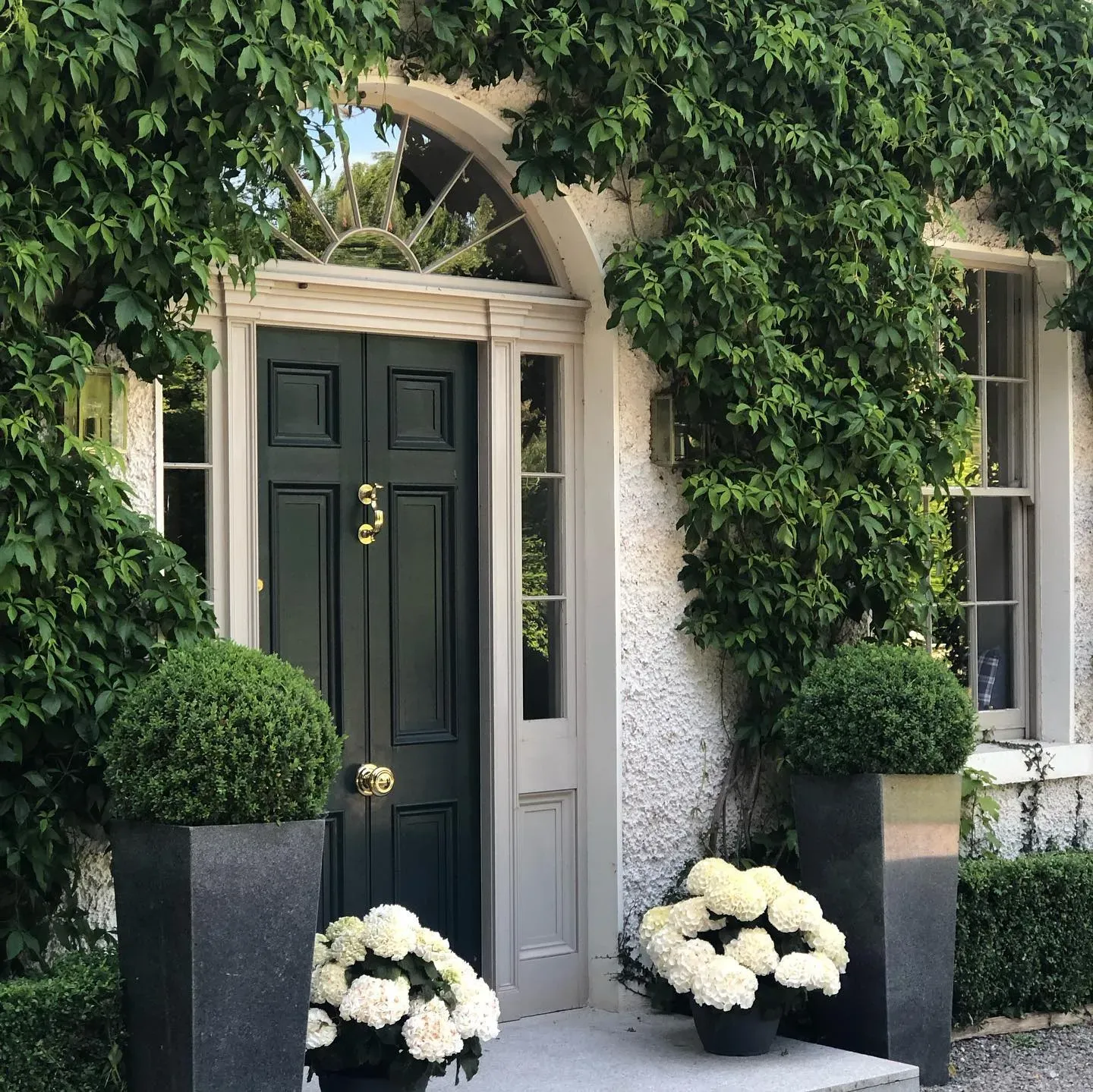 Farrow and Ball Studio Green front door inspiration