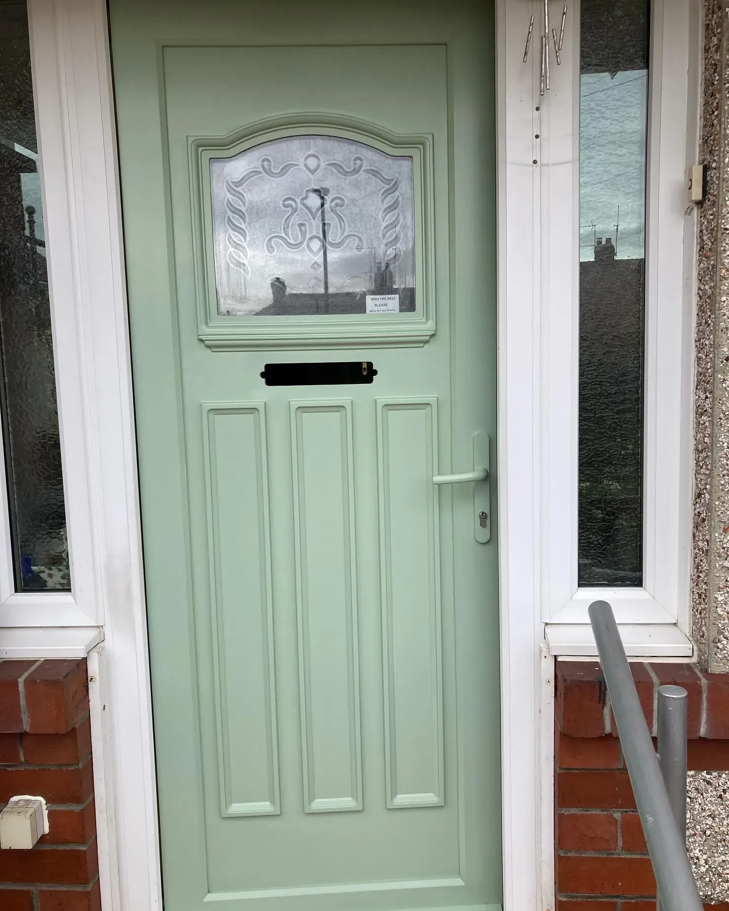 Farrow and Ball Whirlybird front door 