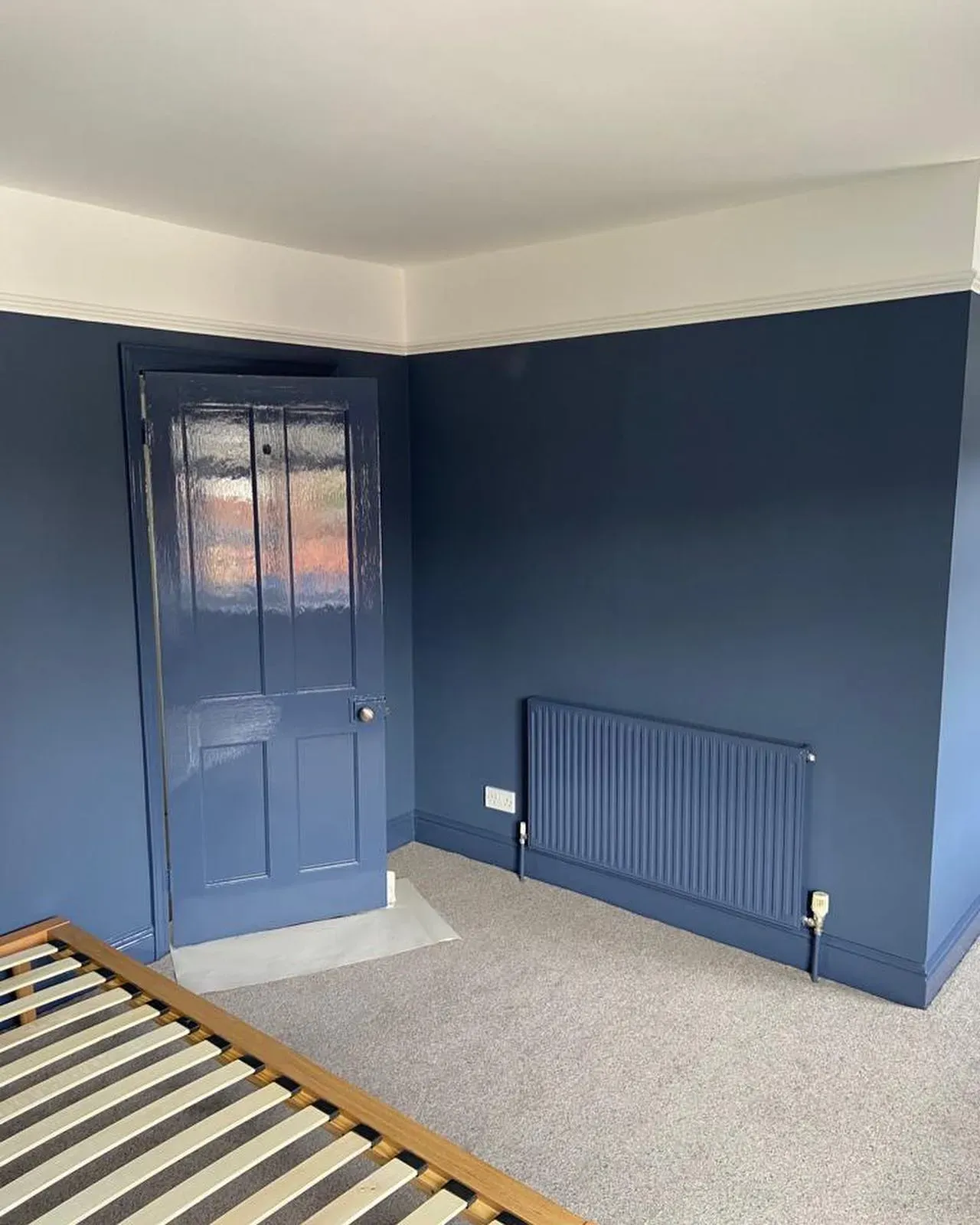 Farrow and Ball Wine Dark bedroom review