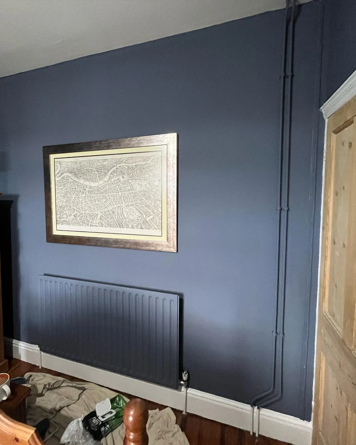 Farrow and Ball Wine Dark bedroom color