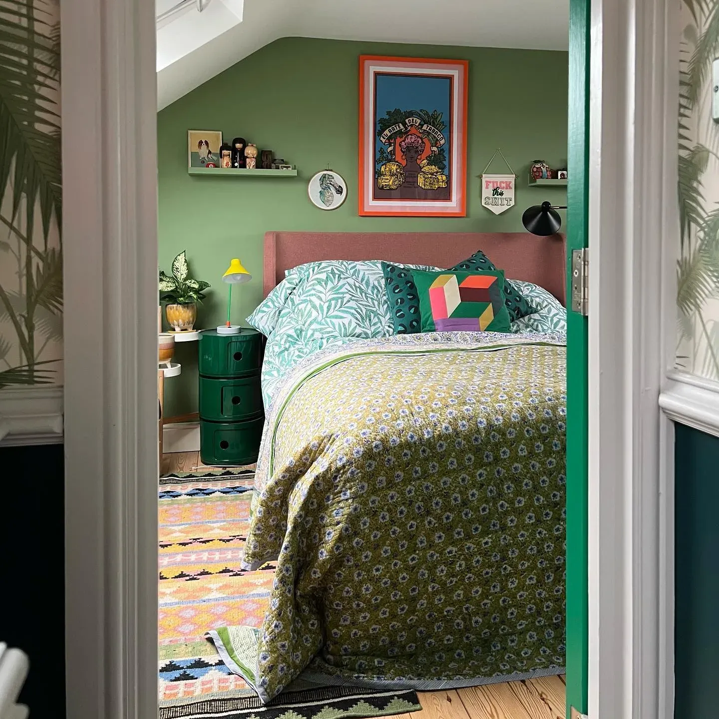 Yeabridge Green bedroom paint review