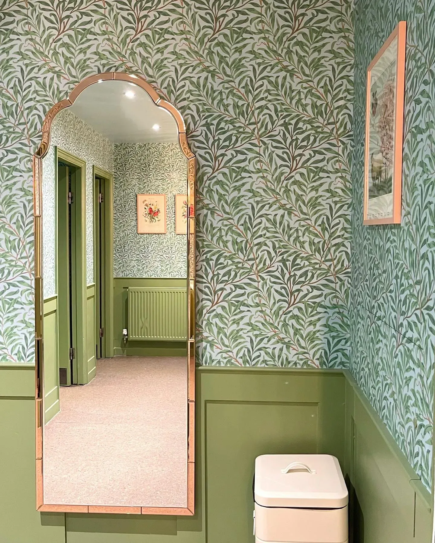 Yeabridge Green bathroom wall panelling 