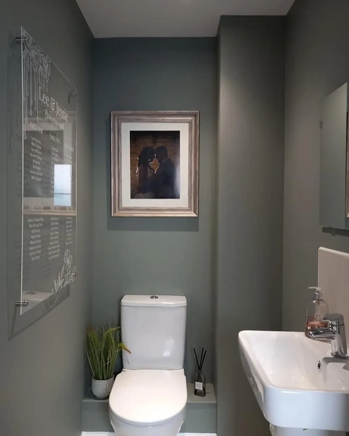 Dulux Flint Arrow bathroom color