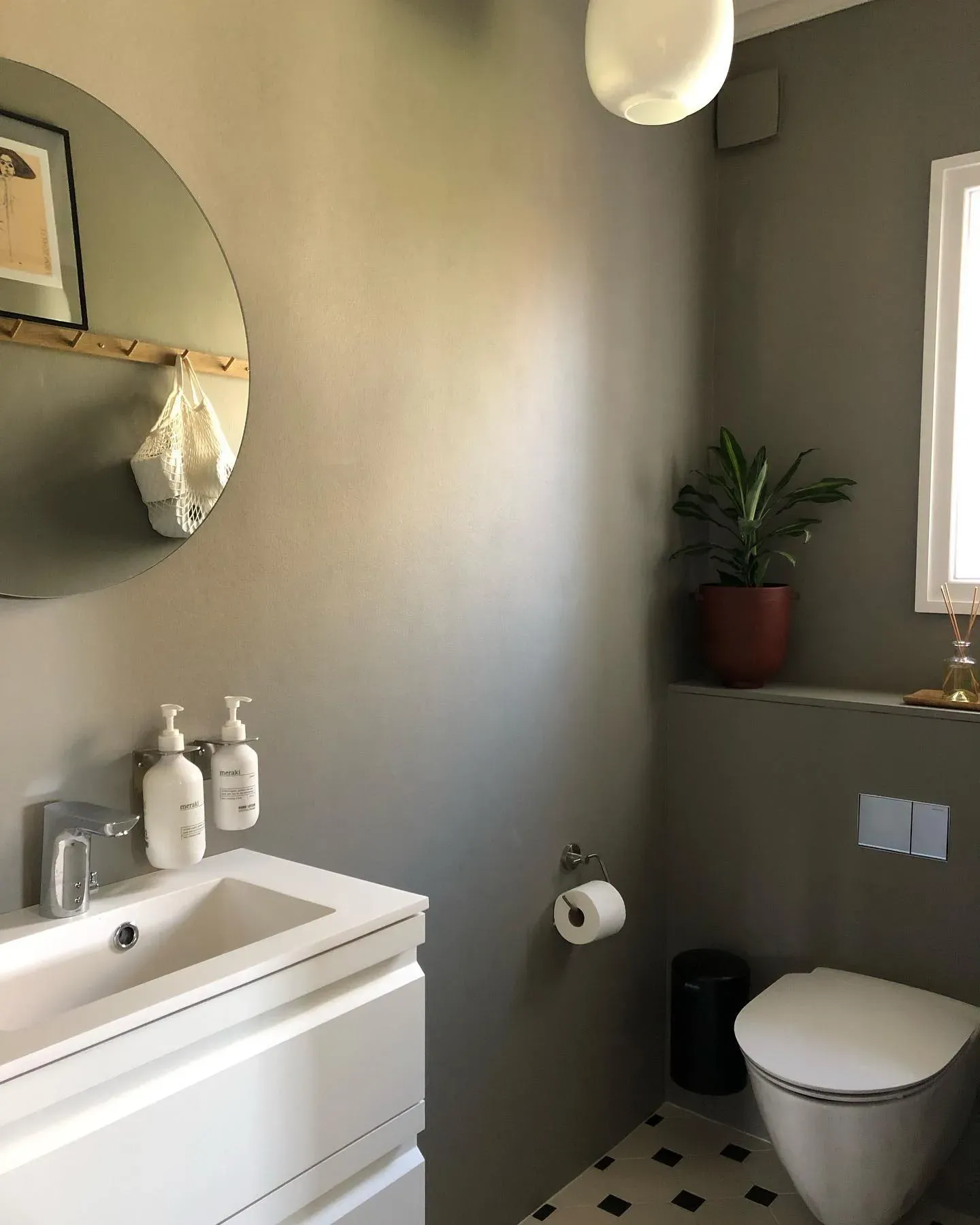 Jotun Form boho bathroom color review