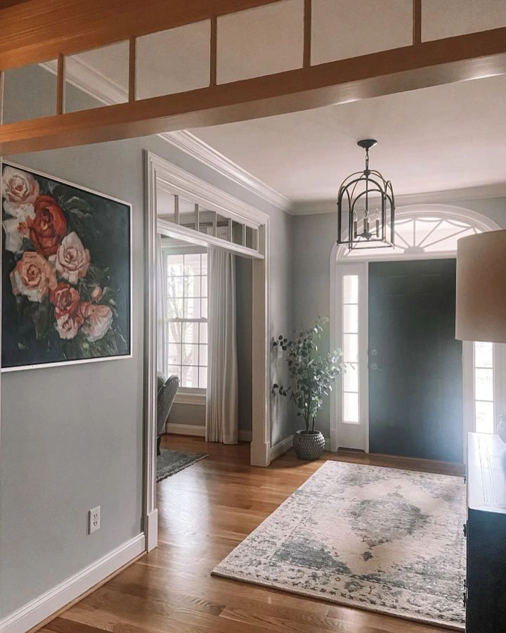 Sherwin Williams SW 7651 Front Porch paint color review