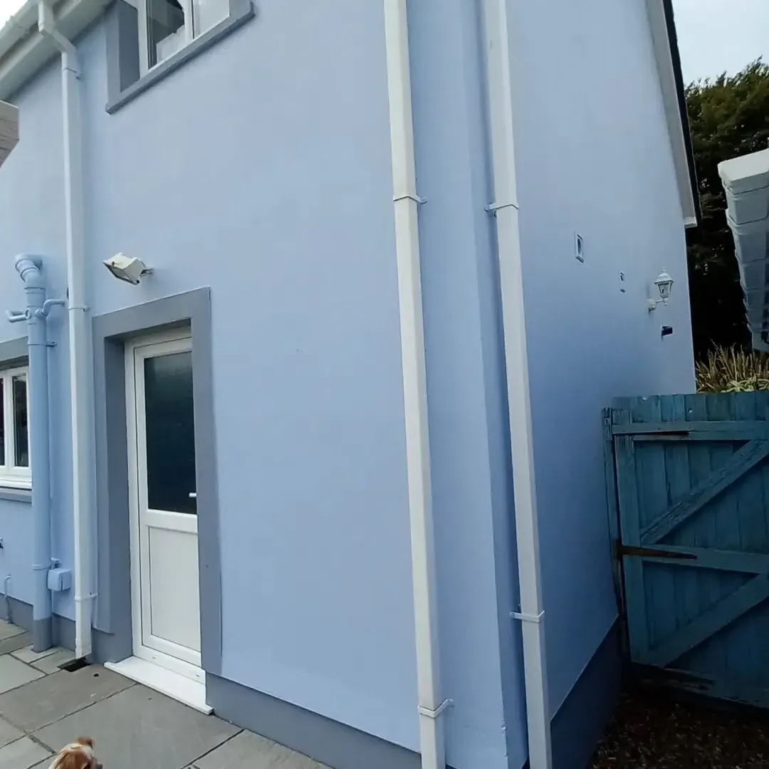 Dulux Frosted Lake house exterior paint