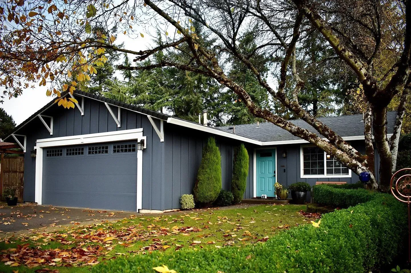 Sherwin Williams Gibraltar house exterior color