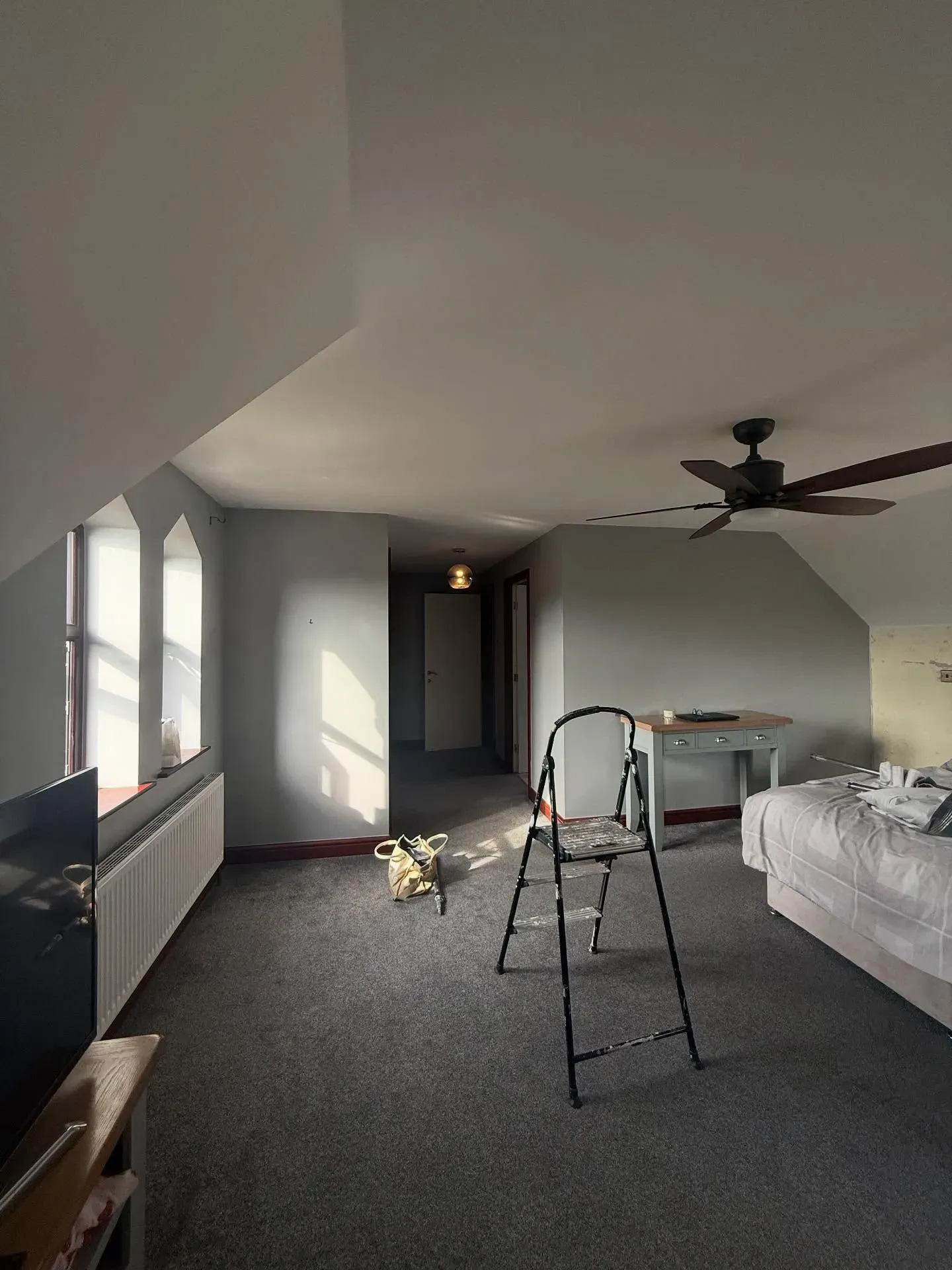 Dulux Goosewing bedroom makeover