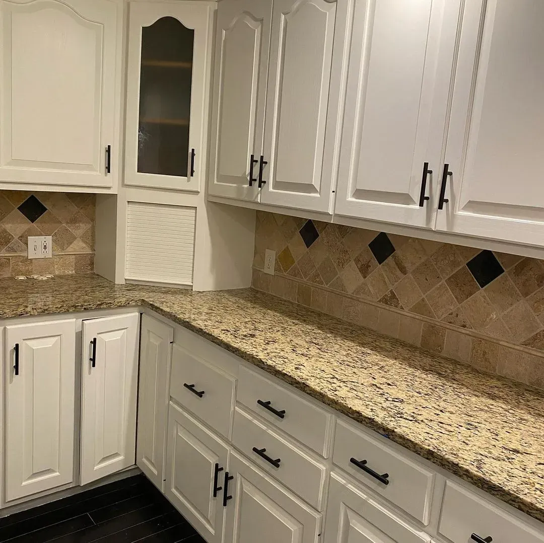 Sherwin Williams SW 7551 kitchen cabinets review