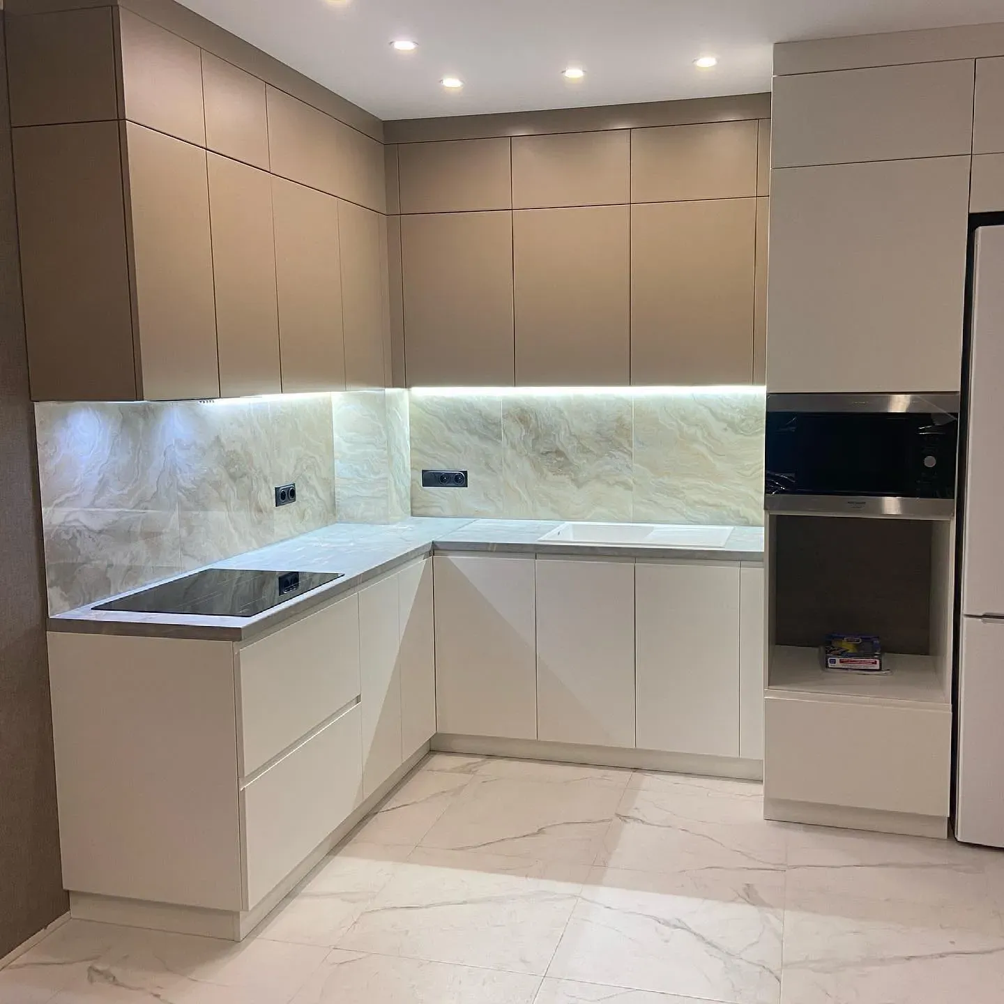 RAL 1019 kitchen cabinets paint review