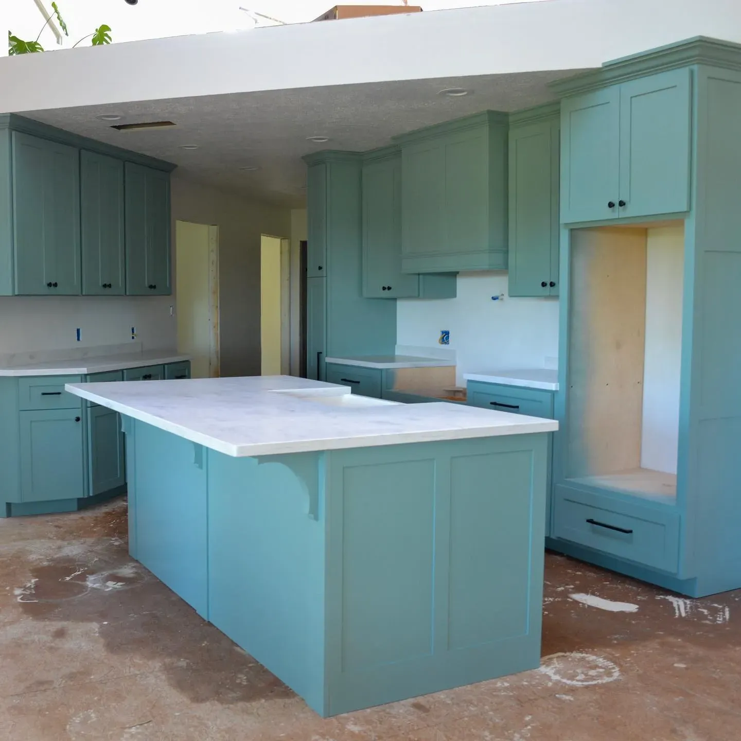 SW 6213 kitchen cabinets paint