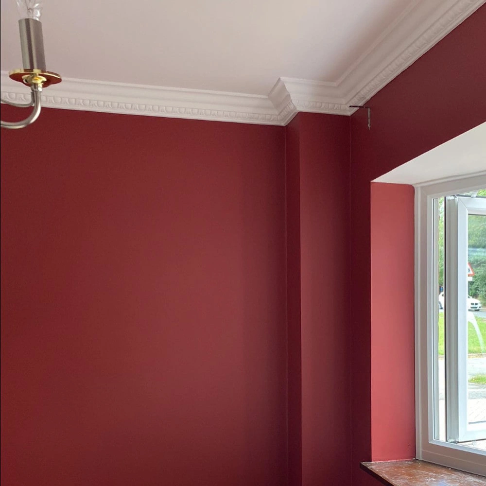 Rich red paint color Farrow and Ball Incarnadine 248
