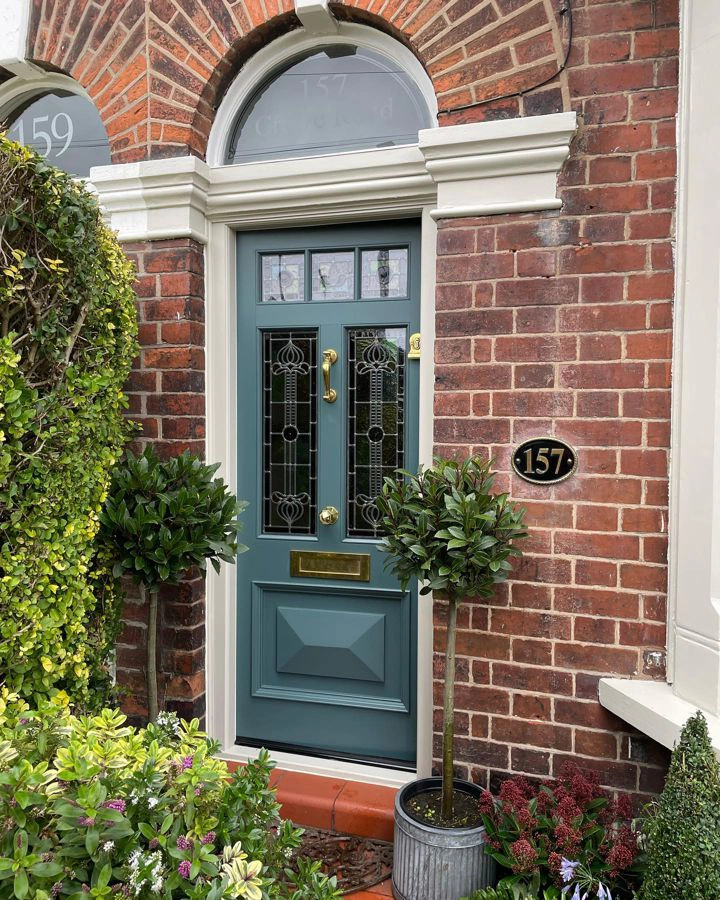 Farrow and Ball Inchyra Blue 289 front door