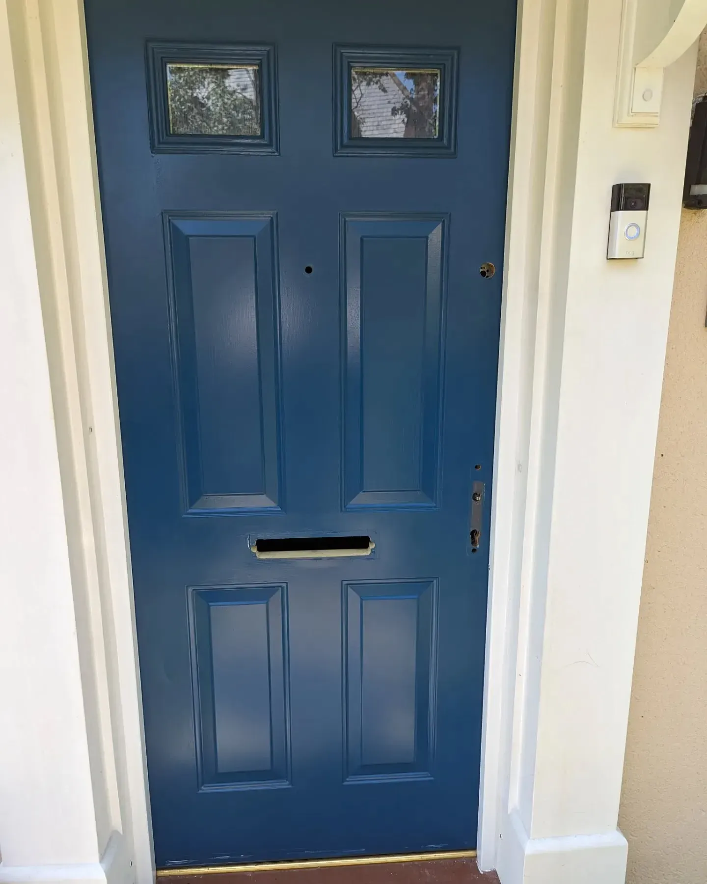 Dulux Indigo Shade front door color