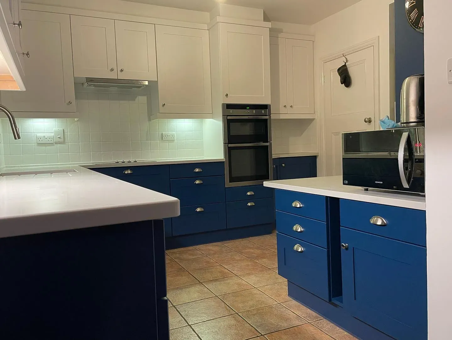 Dulux Indigo Shade kitchen cabinets paint review