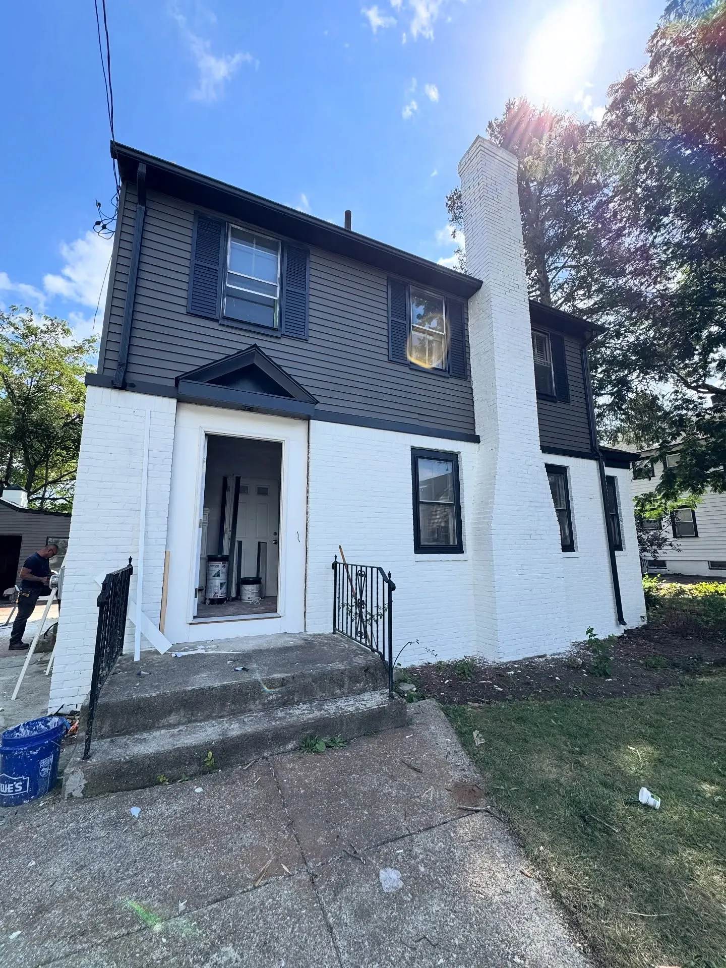 Sherwin Williams Ironclad house exterior color review