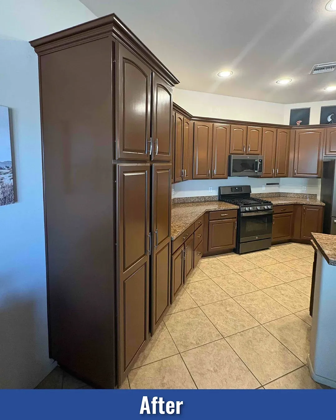 Sherwin Williams Java kitchen cabinets color review