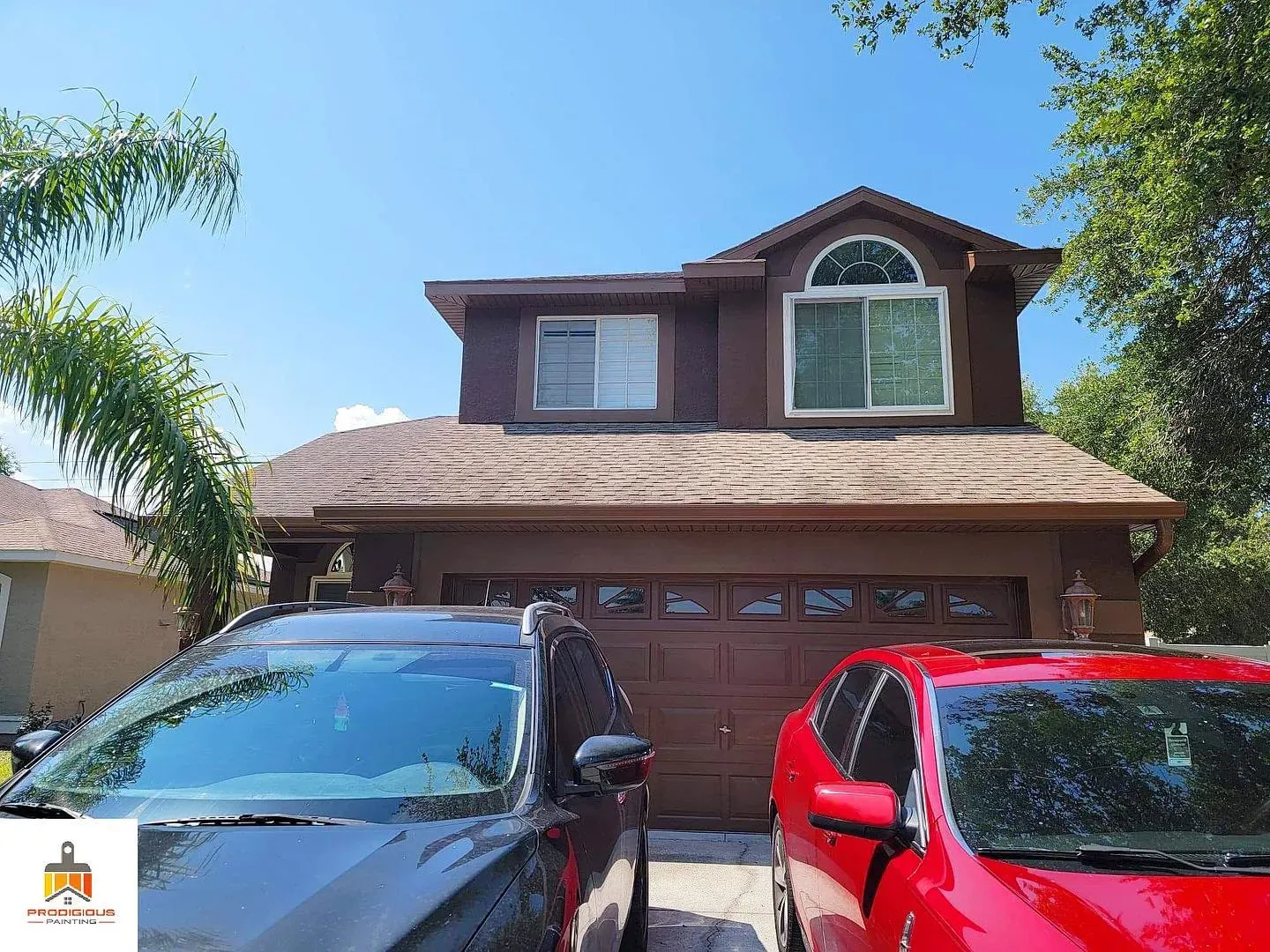 Sherwin Williams Java house exterior 