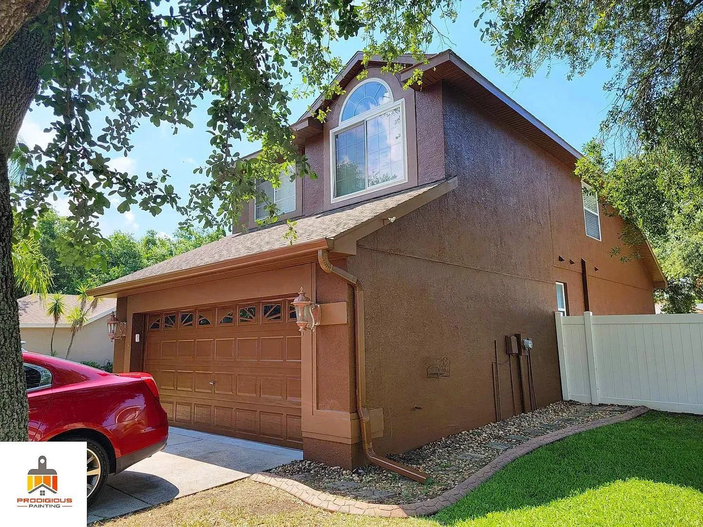 Sherwin Williams Java house exterior paint